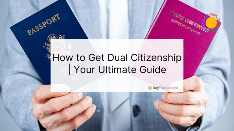 Dual citizenship application process