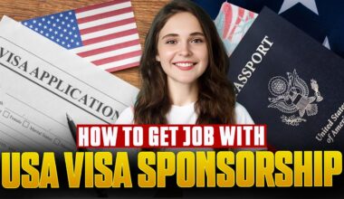 Visa sponsorship jobs