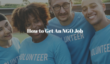NGO Jobs in Africa with Visa Sponsorship