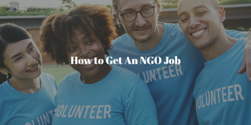 NGO Jobs in Africa with Visa Sponsorship
