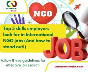 NGO work jobs available